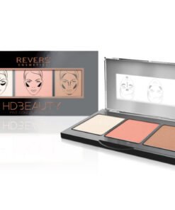REVERS Veido kontūravimo paletė HD BEAUTY PRO, Nr. 03, 12g.