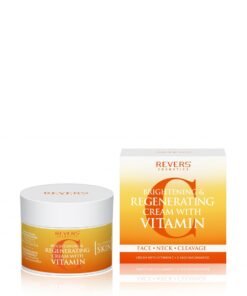 REVERS odą skaistinantis ir regeneruojantis kremas su vitaminu C, 50ml.