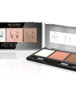 REVERS HD BEAUTY PRO  kontūravimo paletė Nr. 02, 12g.